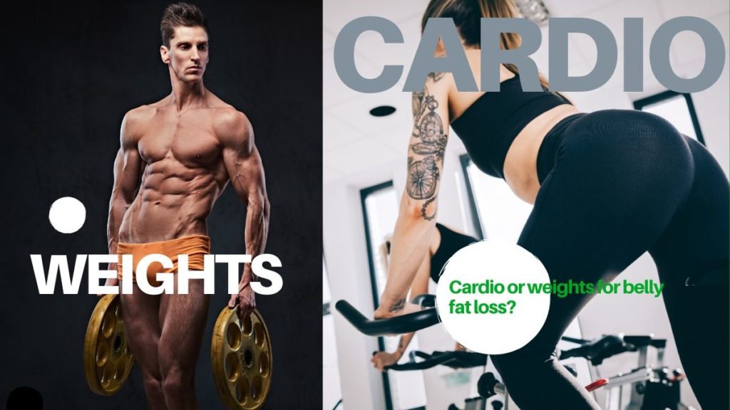 cardio or weights for belly fat loss