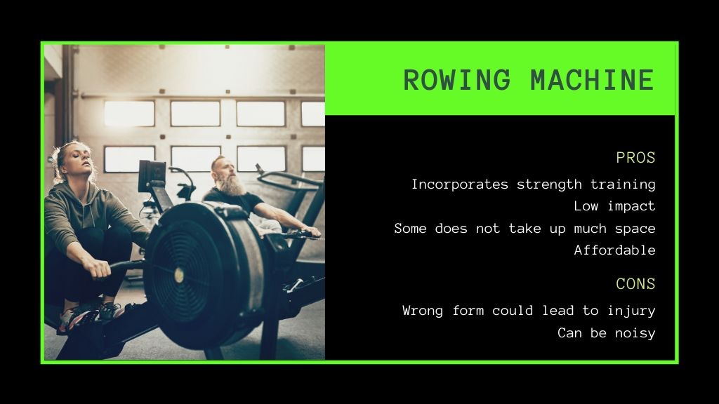 rowing machine pros and cons