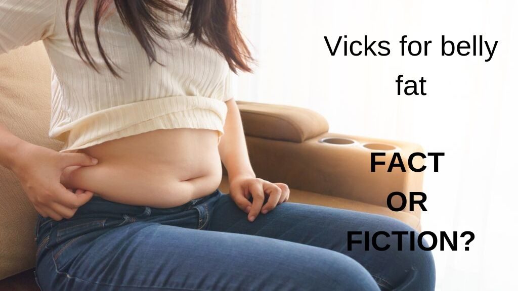 vicks vaporub for flat stomach